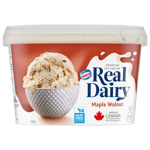 Nestlé Real Dairy Ice Cream Maple Walnut