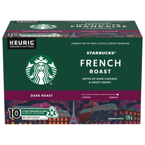 Starbucks French Roast Dark Coffee Pods