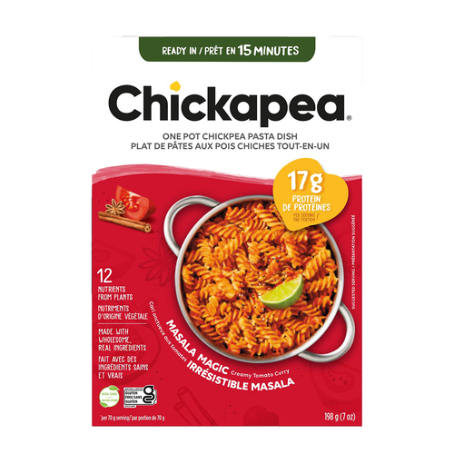 Chickapea All In One Pot Pasta Creamy Masala Tomato