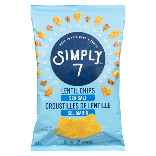 Simply 7 Gluten-Free Lentil Chips Sea Salt