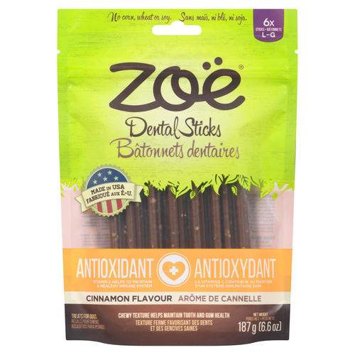 Zoe Anti-Oxidant Chew Stick Adult Dog Treats