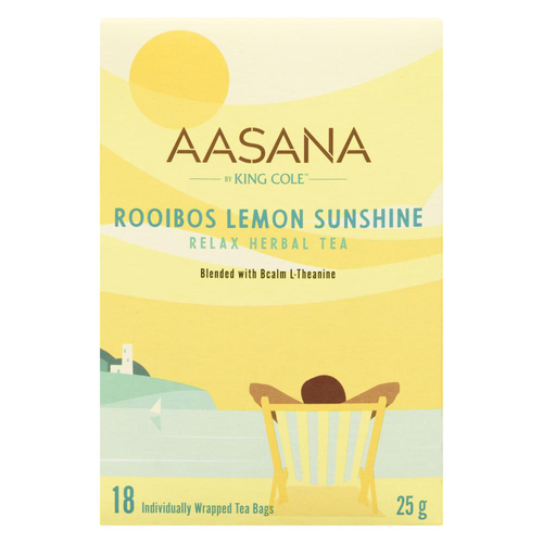 Aasana Relax Herbal Tea Rooibos Lemon Sunshine