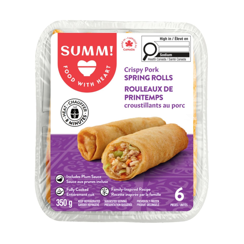Sum-m! Frozen Crispy Pork Spring Rolls
