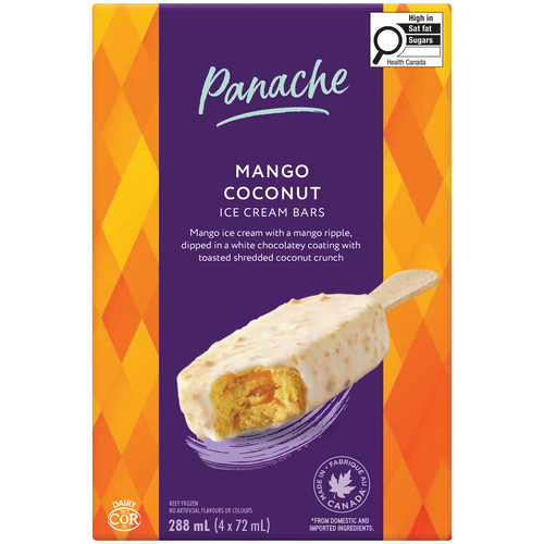Panache Ice Cream Bar Mango Coconut