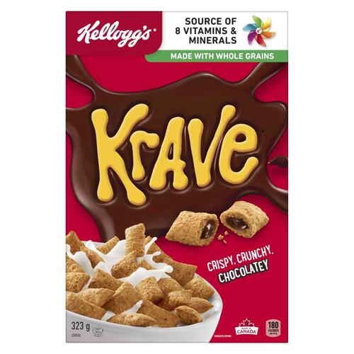 Kellogg's Krave Chocolatey Cereal
