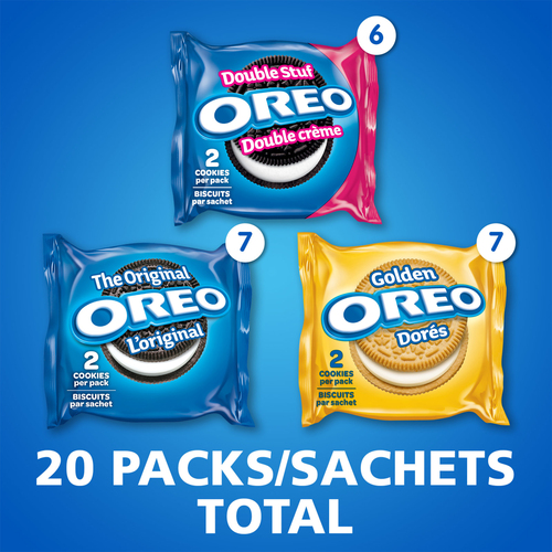 Buy Oreo Original Sandwich Cookies Chocolate & Double Stuf
