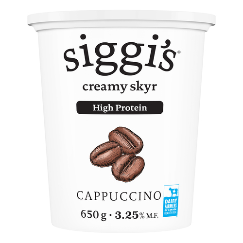 Siggi's 3.25% Skyr Yogurt Cappuccino 650 g
