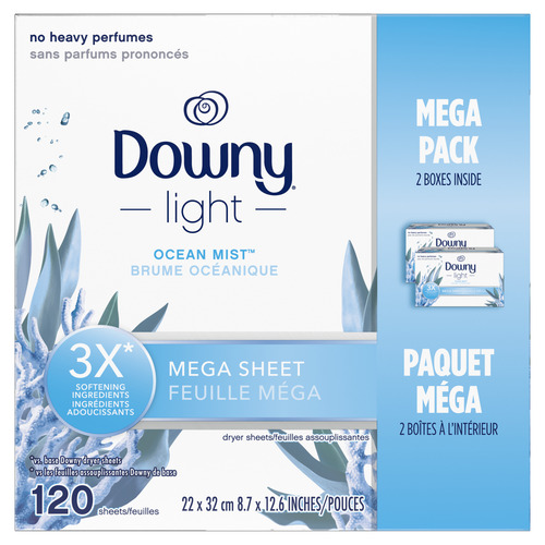 Downy Infusion Fabric Sheets Calm Lavender & Vanilla Bean