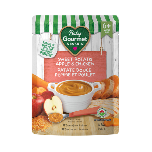 Buy Baby Gourmet Organic Meal Sweet Potato Apple Chicken 128 ml