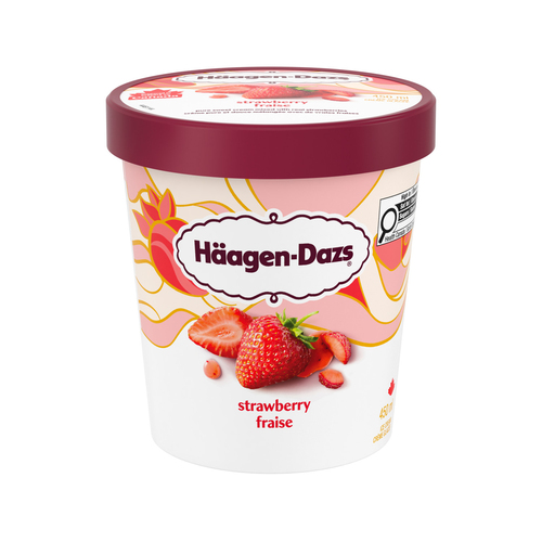 Häagen-Dazs Ice Cream Strawberry 450 ml