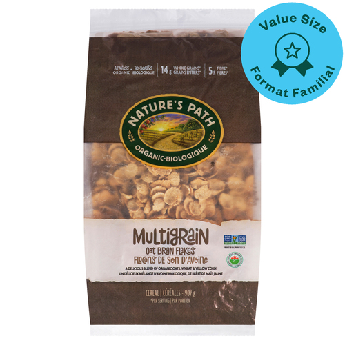 Buy Nature's Path Organic Cereal Multigrain Oat Bran Flakes 907 g | IGA