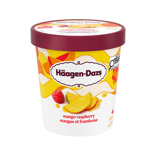 Haagen-Dazs Ice Cream Mango Raspberry 450 ml