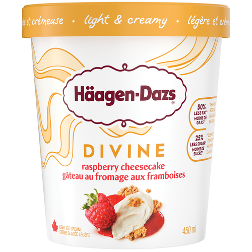 Häagen-Dazs Divine Ice Cream Raspberry Cheesecake