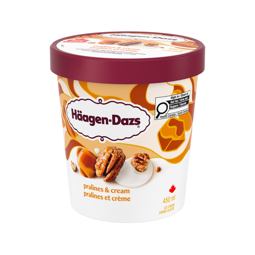 Buy Haagen-Dazs Ice Cream Pralines & Cream 450 ml | Safeway Canada