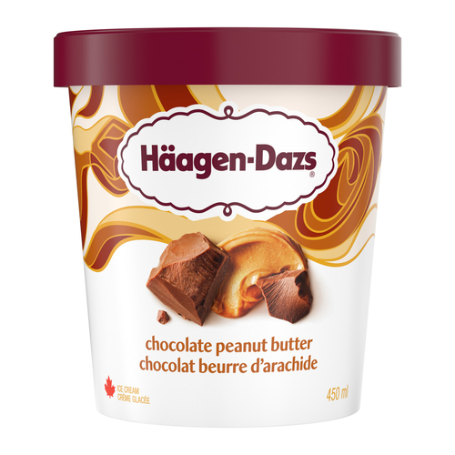 Haagen-Dazs Ice Cream Chocolate Peanut Butter 450 ml