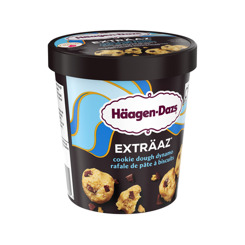 Buy Haagen-Dazs Extraaz Ice Cream Cookie Dough Dynamo 450 ml | IGA