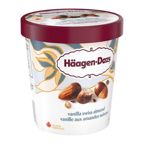 Buy Haagen-Dazs Ice Cream Vanilla Swiss Almond 450 ml | Thrifty Foods
