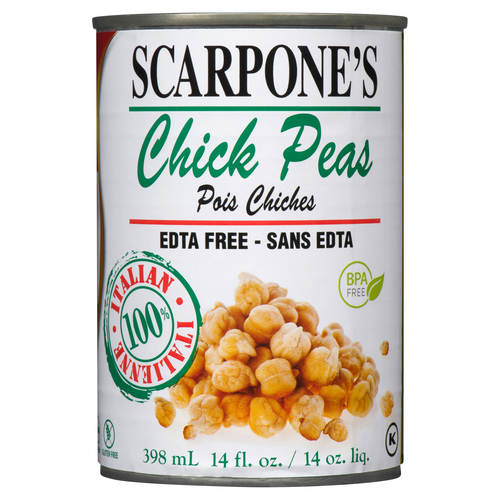 Scarpone's Canned Chick Peas