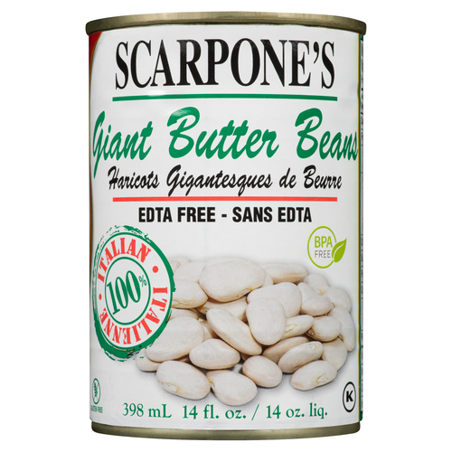 Scarpone's Canned Giant Butter Beans