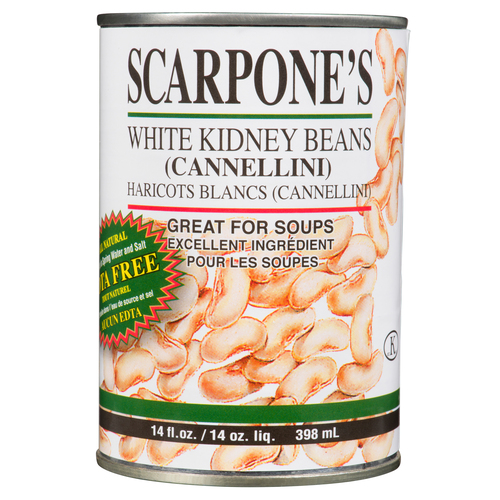 Scarpone's Canned Kidney Beans White