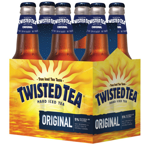 Buy Twisted Tea Hard Ice Tea Cooler Original 5% alcohol 6 x 355 ml
