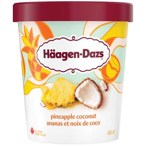 Haagen-Dazs Ice Cream Pineapple Coconut 450 ml