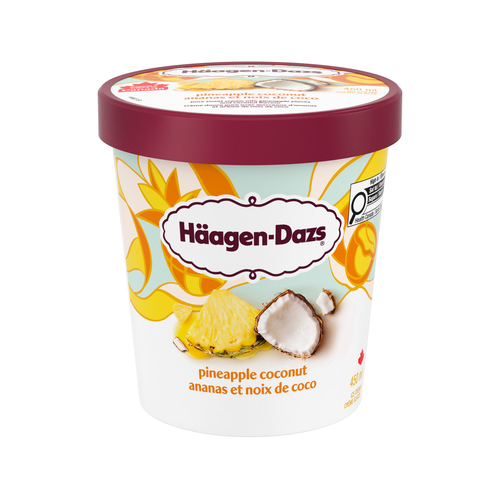 Buy Haagen-Dazs Ice Cream Pineapple Coconut 450 ml | Safeway Canada