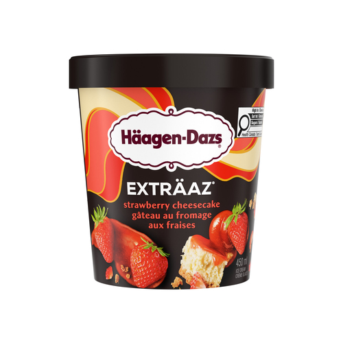 Buy Haagen-Dazs Extraaz Ice Cream Strawberry Cheesecake 450 ml