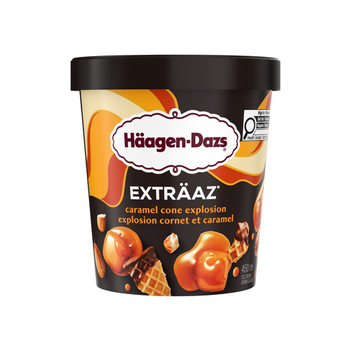 Haagen-Dazs Extraaz Ice Cream Caramel Cone Explosion 450 ml