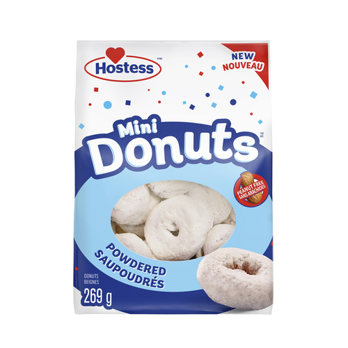 Hostess Powdered Mini Donuts