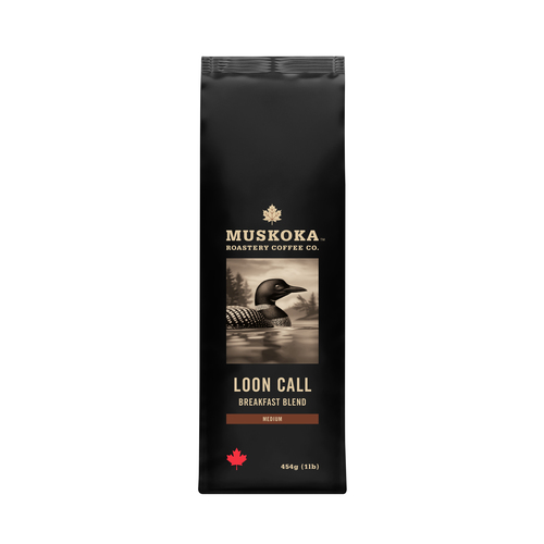 Muskoka Roastery Coffee Co Handcrafted Ground Coffee Loon Call Breakfast Blend