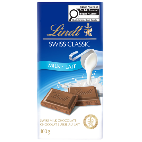 Buy Lindt Swiss Classic Milk Chocolate Bar 100 g | IGA
