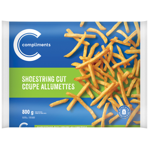 Compliments Frozen Fried Potato Straight Cut