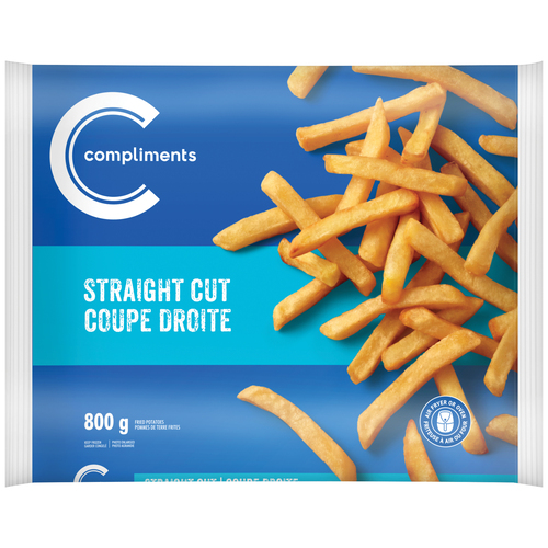 Compliments Frozen Fried Potato Straight Cut