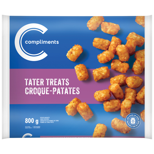 Compliments Frozen Fried Potatoes Tater Treats