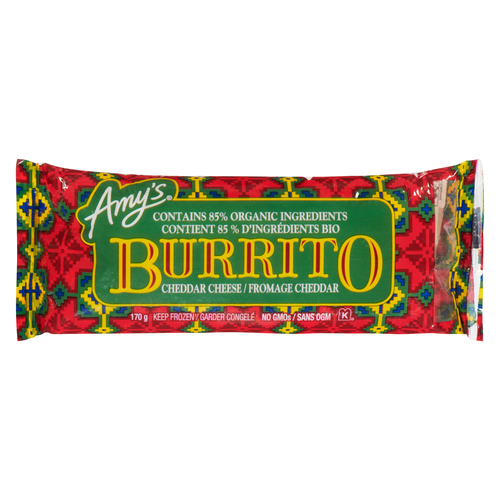Amy's Cheddar Cheese Burrito