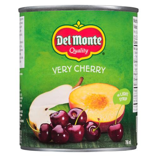 Del Monte Mixed Fruit Cocktail In Light Syrup Very Cherry