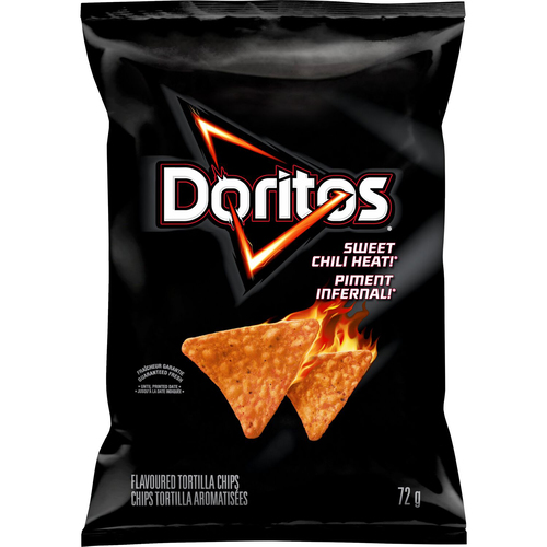 Doritos Tortilla Chips, Sweet Chili Heat