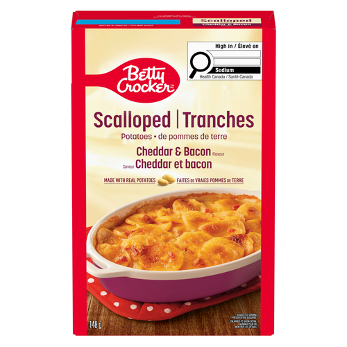 Buy Betty Crocker Scalloped Potatoes Cheddar & Bacon 148 g | FreshCo