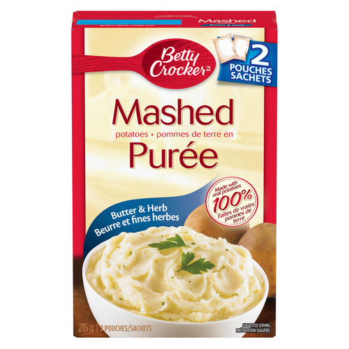 Betty Crocker Creamy Butter Mashed Potatoes – 2 Pack, Best By Feb 2026