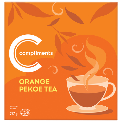 Buy Compliments Tea Orange Pekoe 72 Tea Bags | Foodland