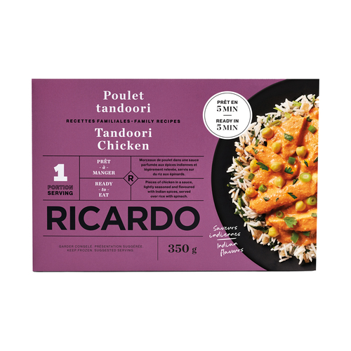 Buy RICARDO Frozen Dinner Tandoori Chicken 350 g | IGA