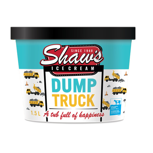 Shaw's Ice Cream Dump Truck