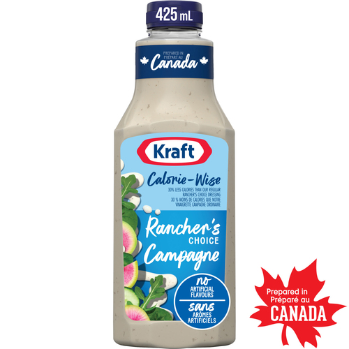 Buy Kraft Calorie Wise Dressing Rancher's Choice 425 ml
