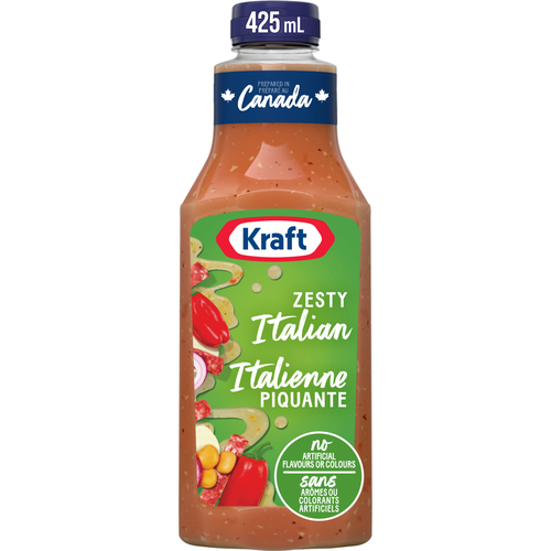 white christmas dresses Kraft Zesty Italian Fat Free Salad Dressing, 16 fl oz – Water Butlers main image 0