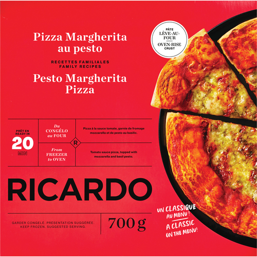 Buy RICARDO Frozen Pizza Pesto Margherita 700 g | Sobeys Inc.