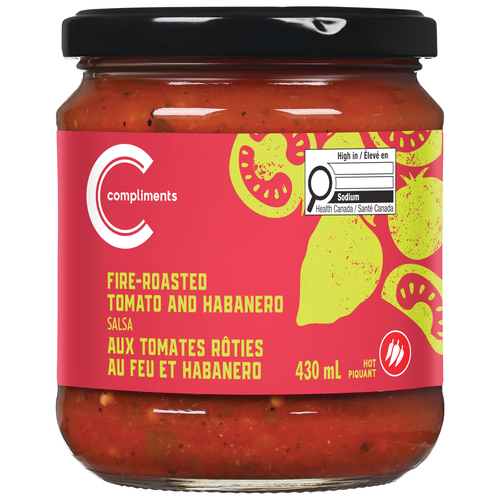 Compliments Salsa Fire Roasted Tomato And Habanero