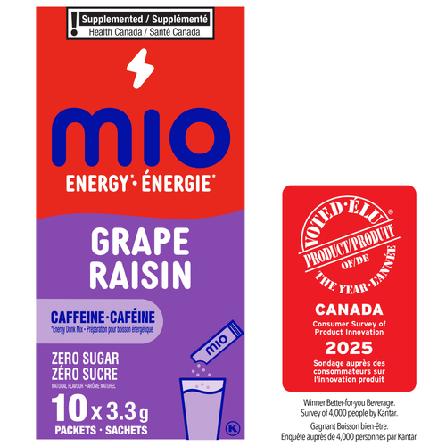 Mio Zero Sugar Energy Drink Mix Grape