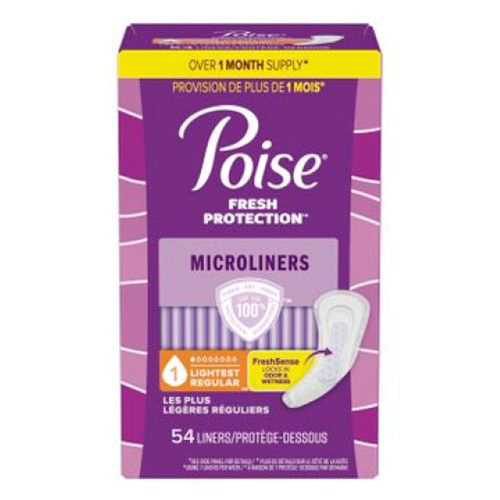Poise Fresh Protection Microliner Regular