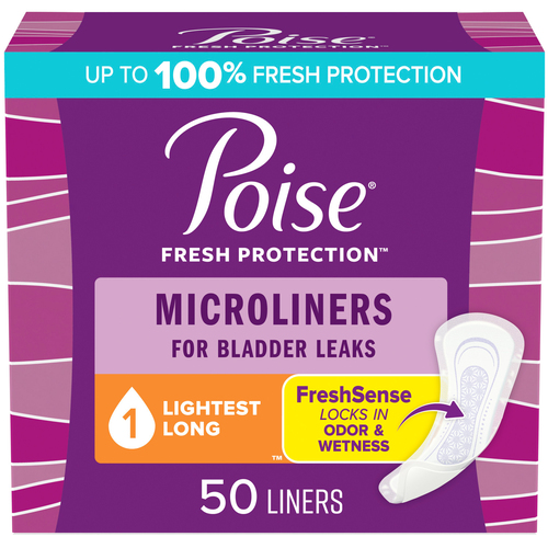 Poise Adult Incontinence Liner Regular